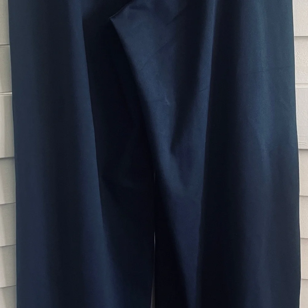 Gilly Hicks Pants Wide Leg Active Recharge Mid Rise Navy Blue Size Small NWOT - Picture 4 of 6